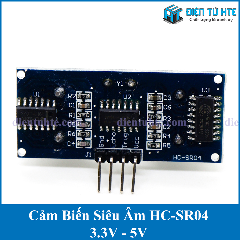 Cảm biến siêu âm HC-SR04 3.3-5VDC