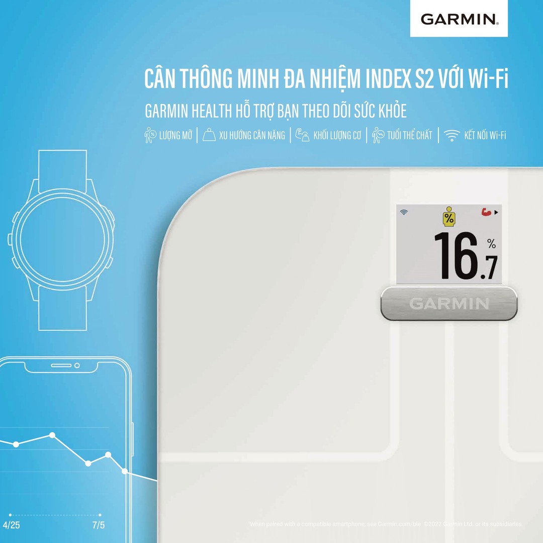 Garmin Index S2 Smart Scale