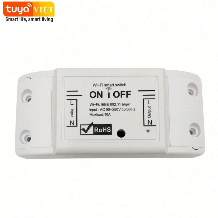 Công tắc mini Tuya Basic Wifi 10A tiện lợi thông minh