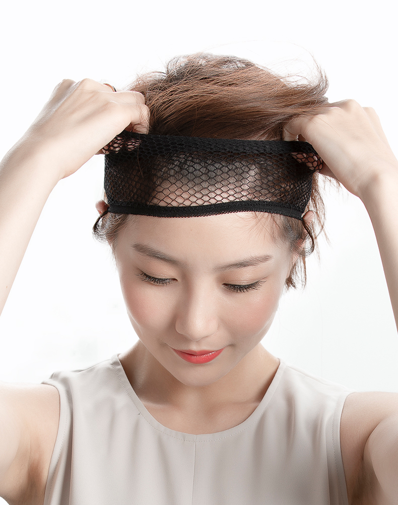 Set 2 Mũ lưới trùm đầu đội tóc giả Qiqishop