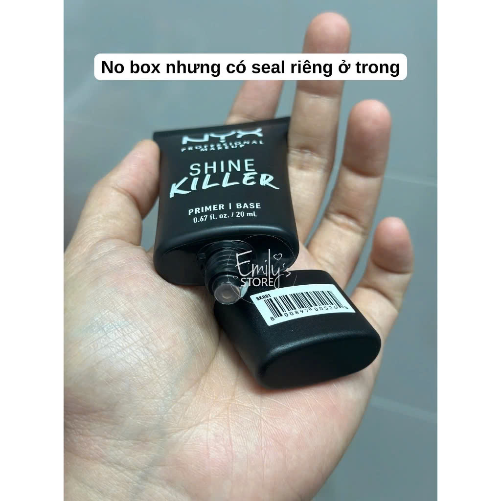 (No box) Kem lót kiềm dầu NYX Shine Killer