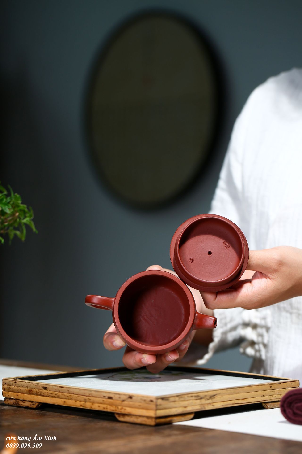 Ấm Tử Sa Nghi Hưng Hán Ngõa 150 ml