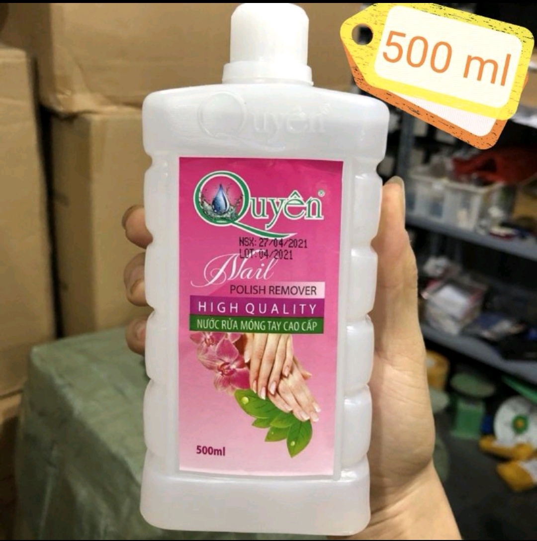 Aceton axeton nước rửa móng Ủ Phá Gel Quyên Nail - sinailmi