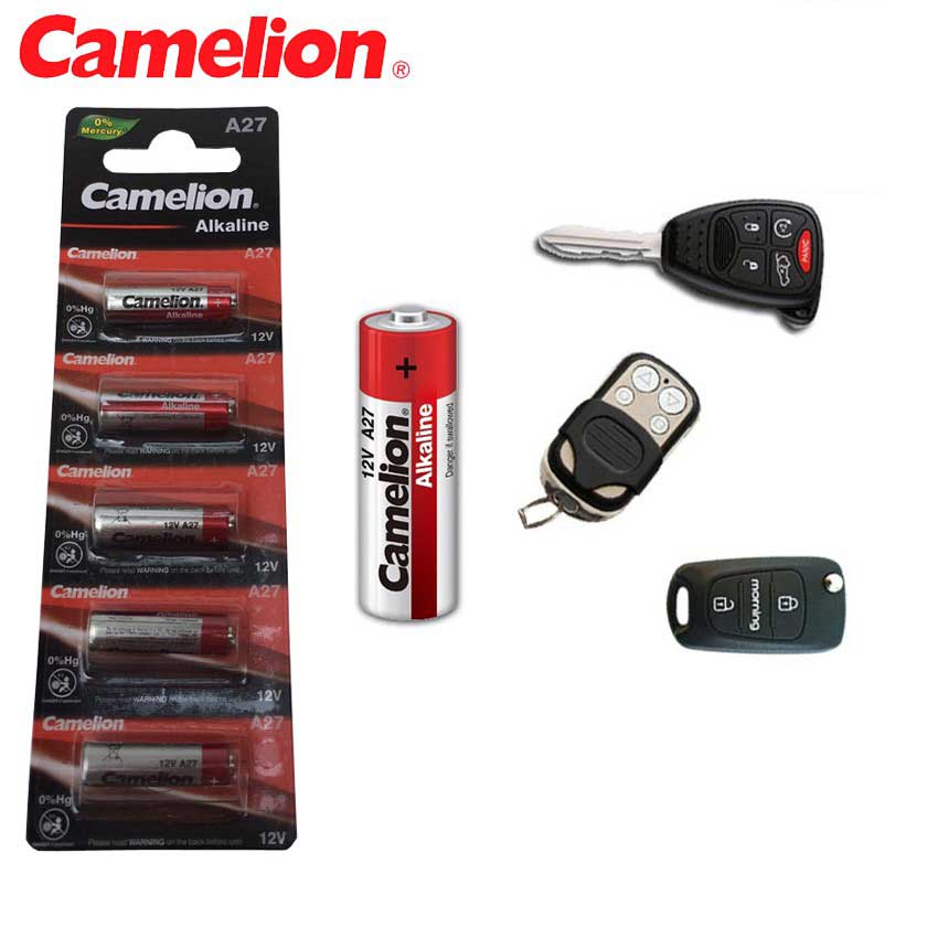 Pin A23 / A27 Camelion 12V vỉ 5 viên