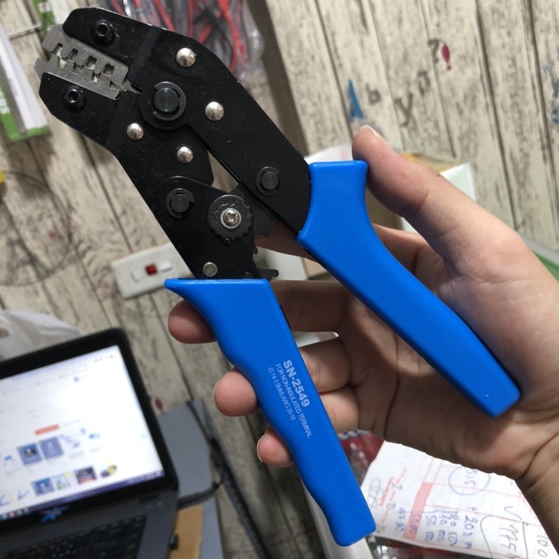 Kìm bóp cốt SN-2549 (Cose XH2.54, 3.96, 4.8)