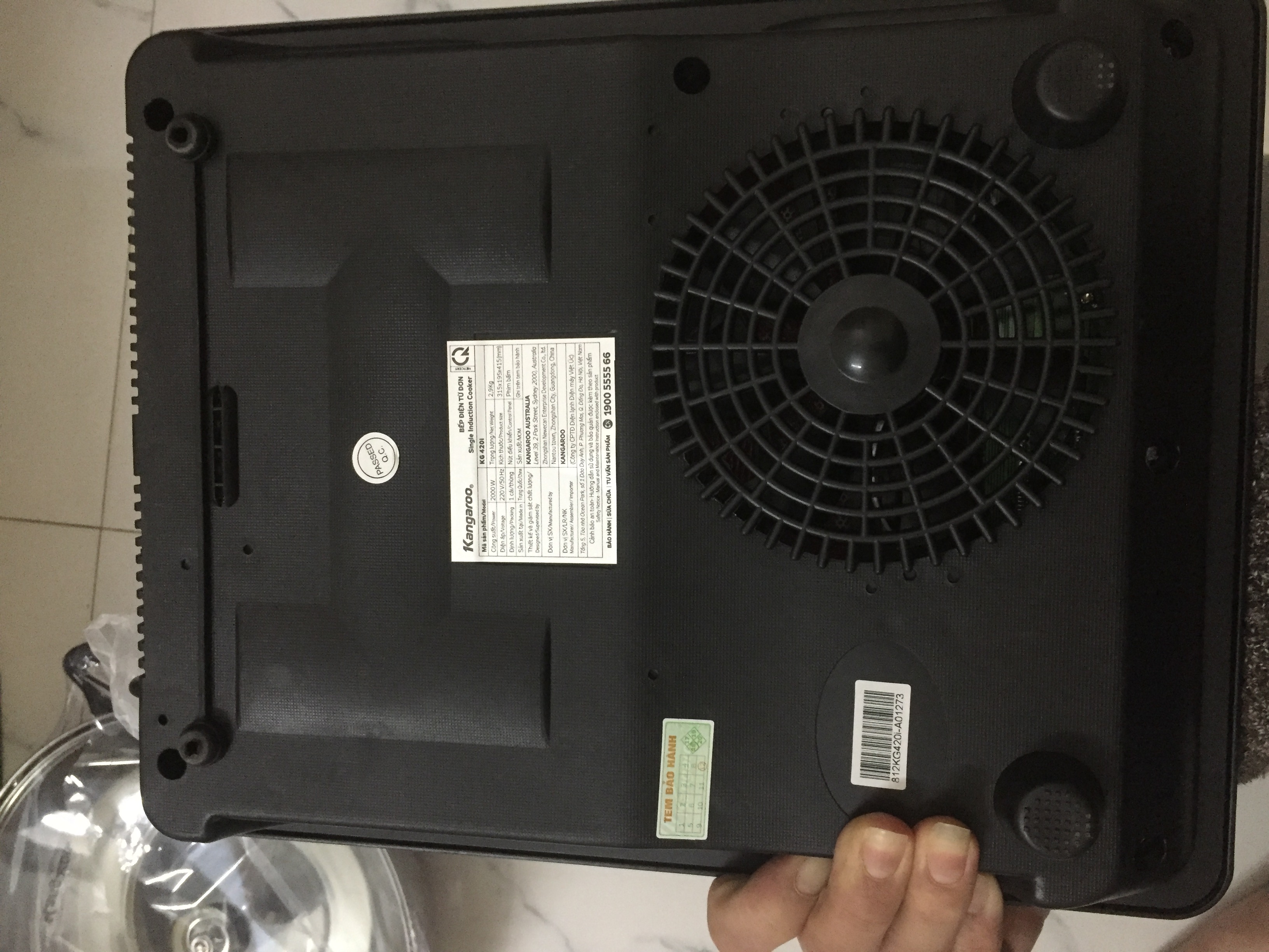 Bếp điện từ Kangaroo KG420I