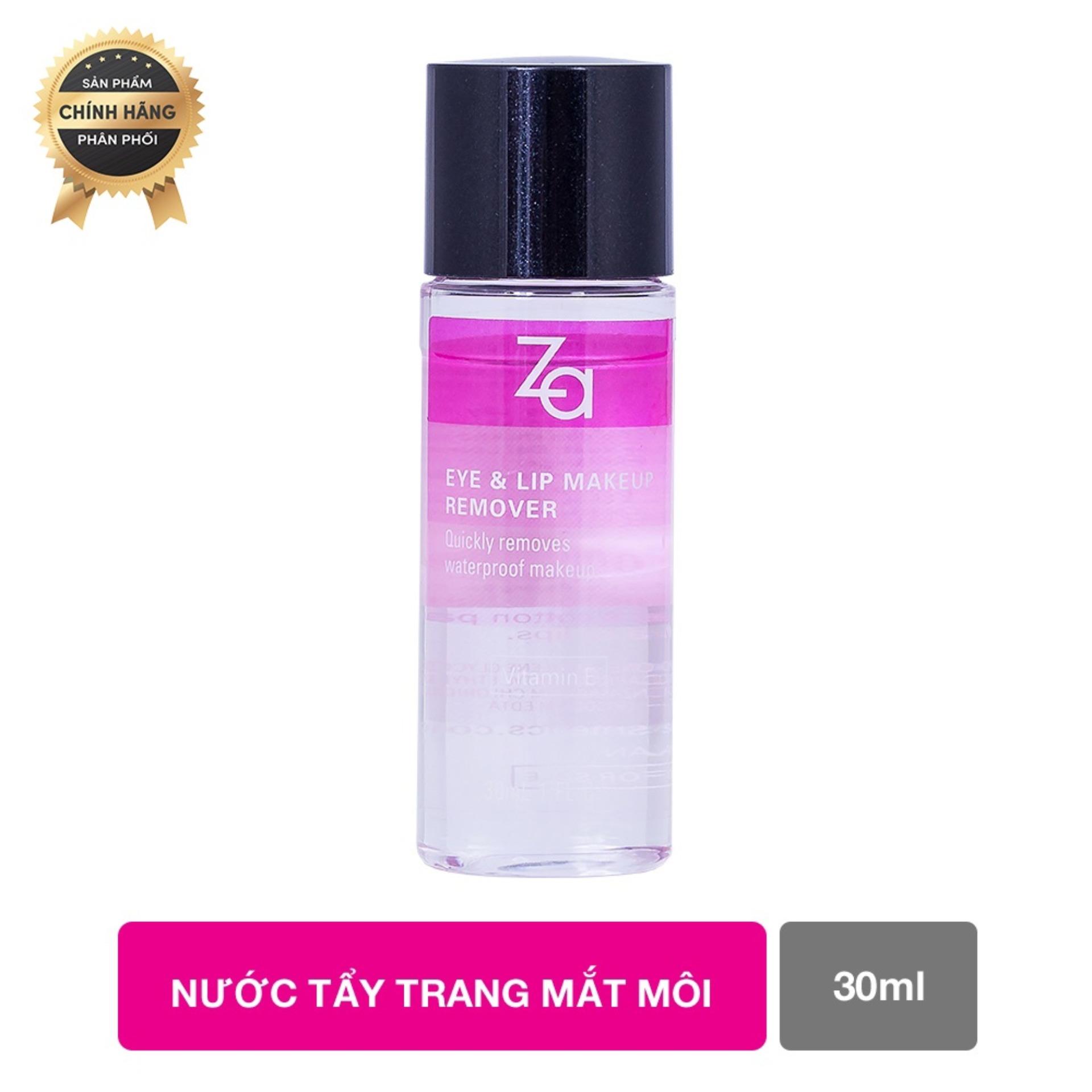 [QUÀ TẶNG KHÔNG BÁN] Za Eye & Lip Make up Remover 30ml