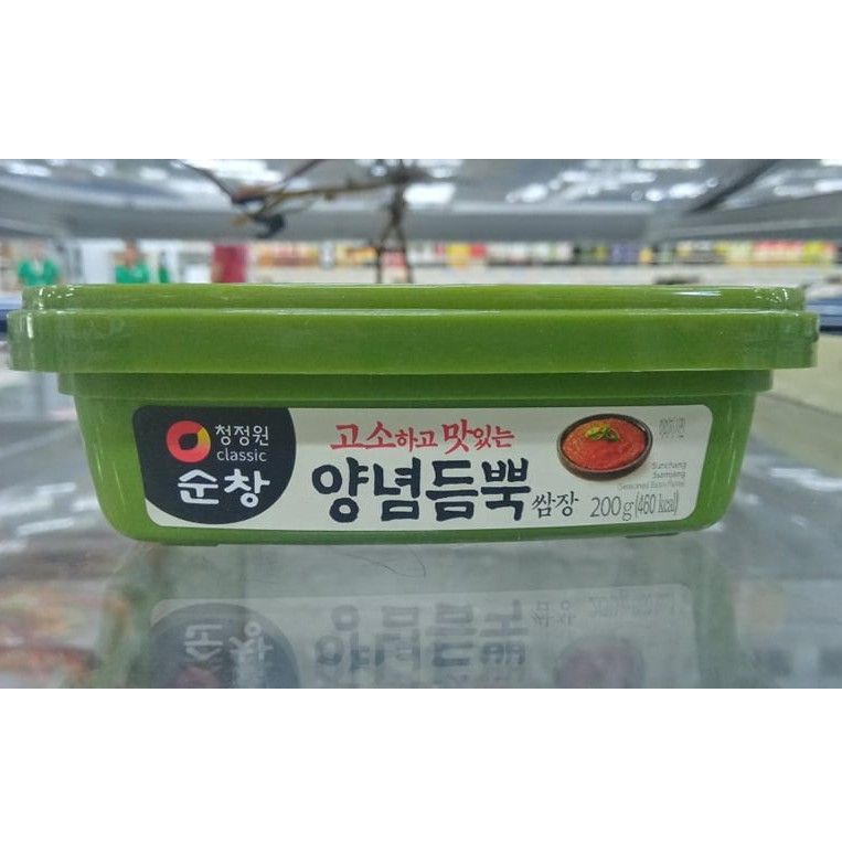 Tương trộn ssamjang chấm thịt hàn quốc 200g - 순창 양념듬뿍 쌈장