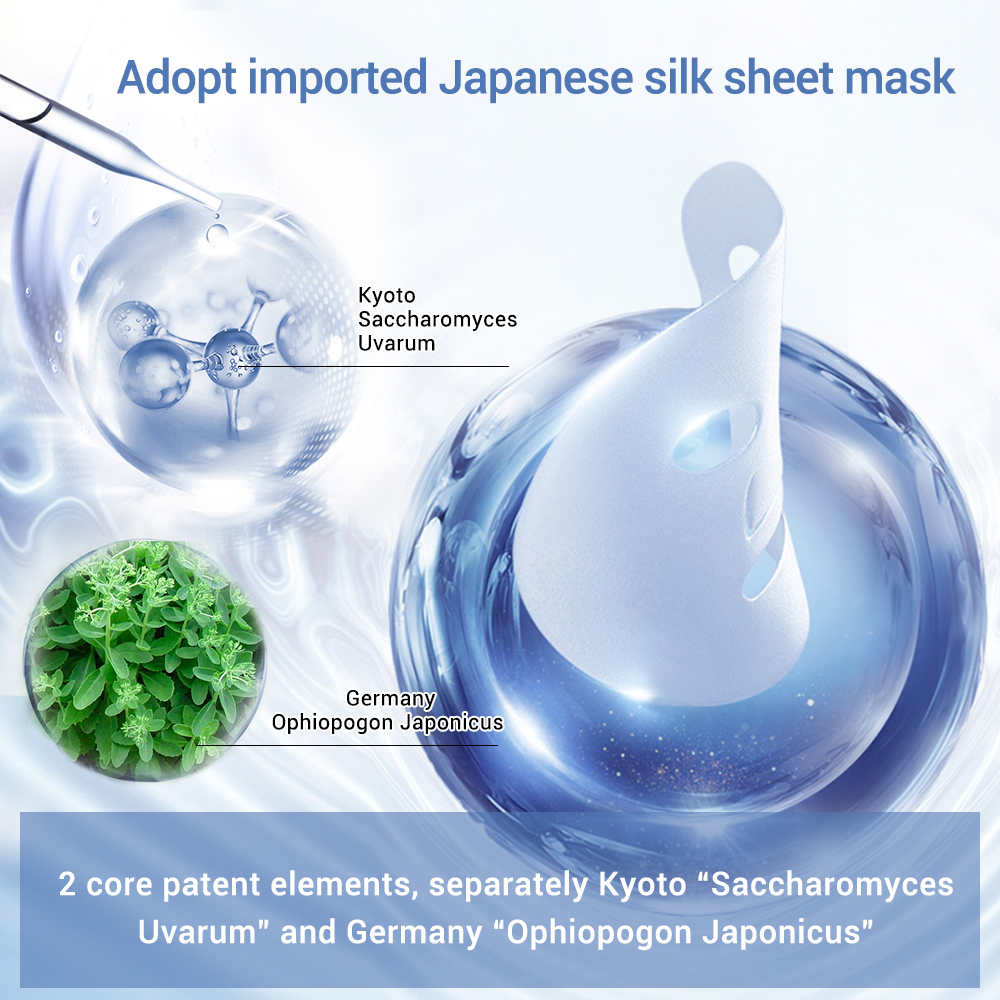 LANBENA Bộ 5 mặt nạ chứa axit hyaluronic