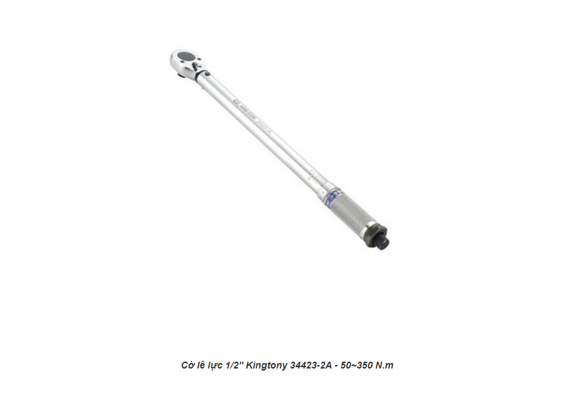 Cờ lê lực 1/2 Kingtony 34423-2A - 50~350 N.m ,dài 570mm