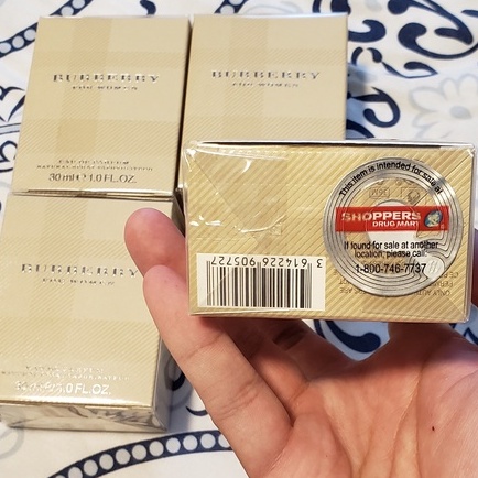 Nước Hoa Nữ Bubery For Women EDP 30ml Canada