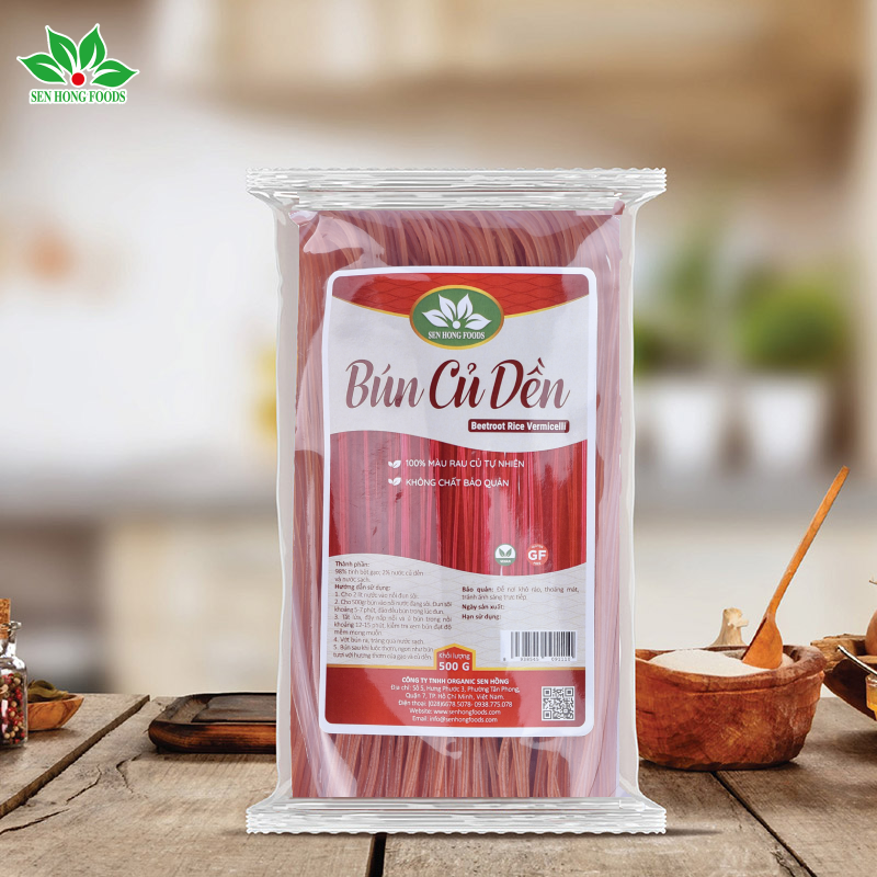 Bún Củ Dền Sen Hồng 300g
