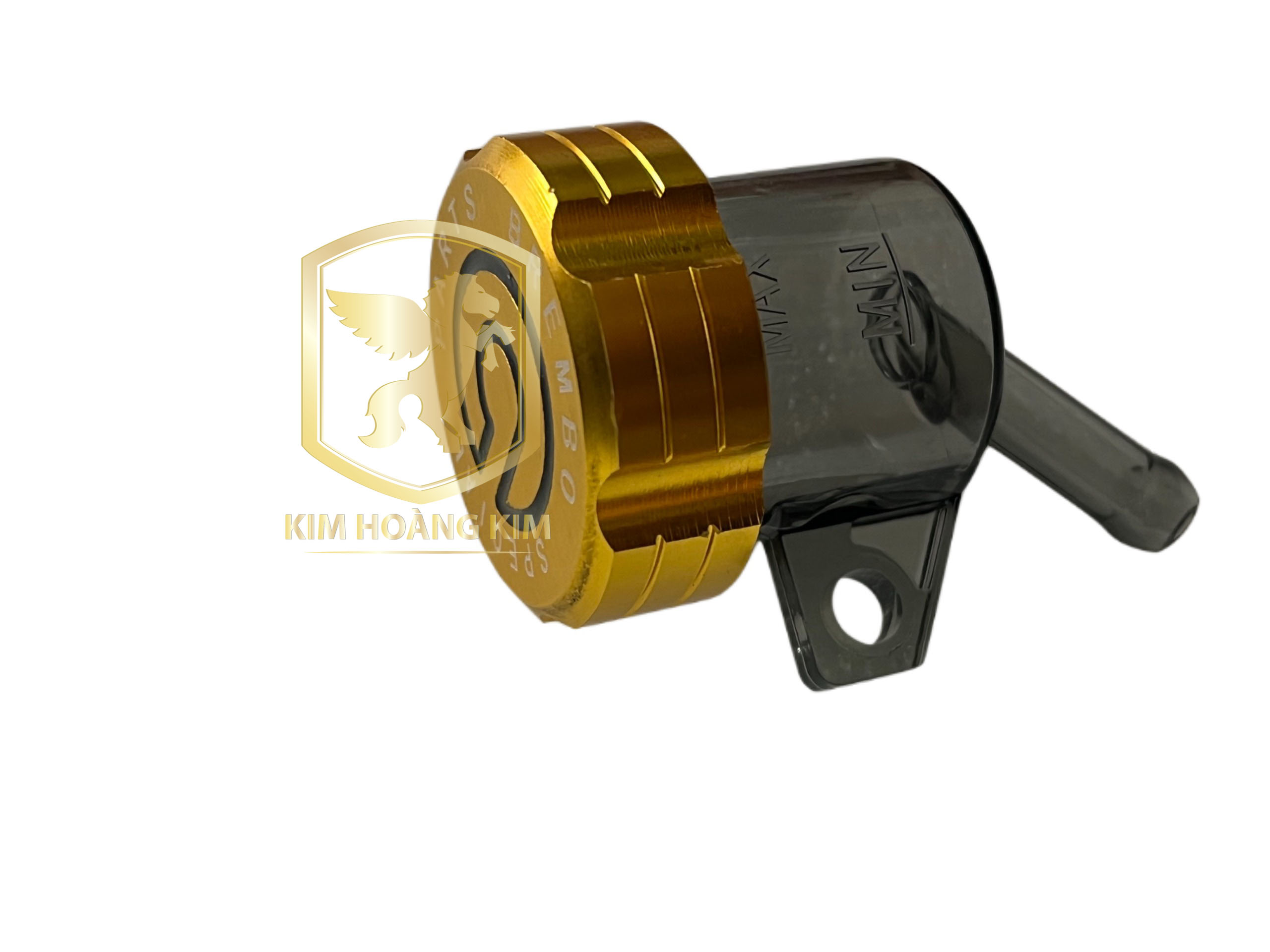 Bình Dầu khói nắp CNC gắn xe máy