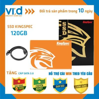 Ổ cứng SSD 120GB KingSpec - Bảo hành 36 tháng !!!