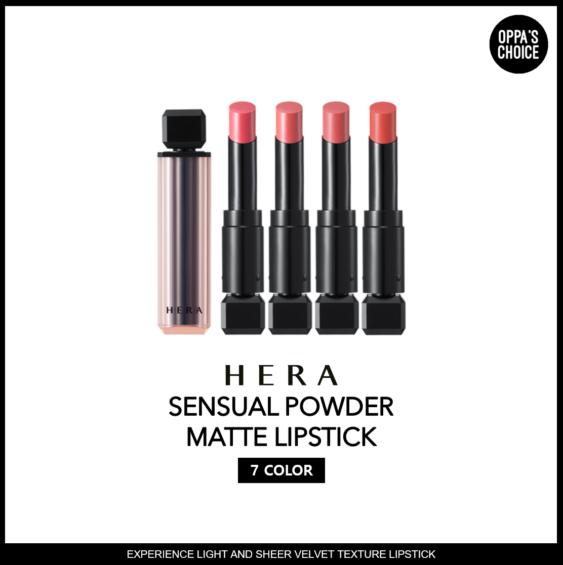 [NEW] HERA SENSUAL POWDER MATTE LIPSTICK(7 COLOR)
