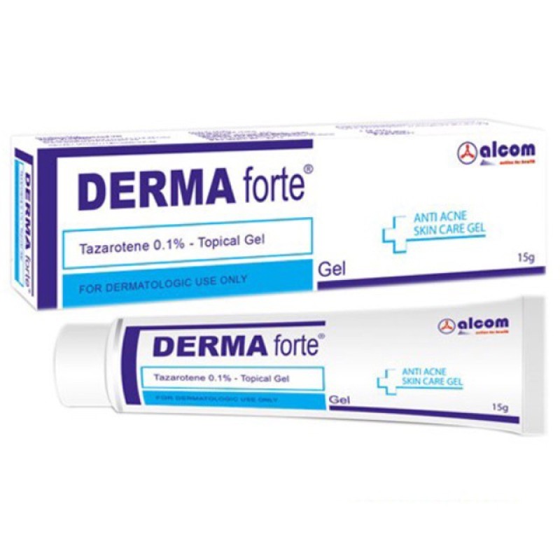 Kem  mụn Derma Forte 15g, chất lượng đảm bảo an toàn đến sức khỏe người sử dụng, cam kết hàng đúng mô tả nhập khẩu