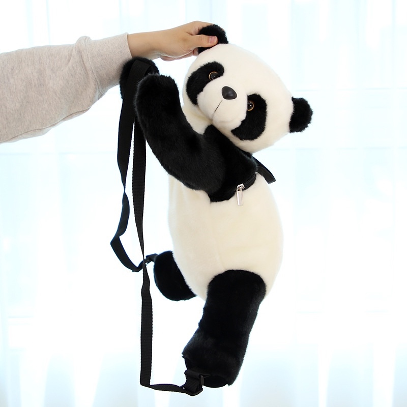 Ba Lô Hình Gấu Trúc Dễ Thương Cho Bé