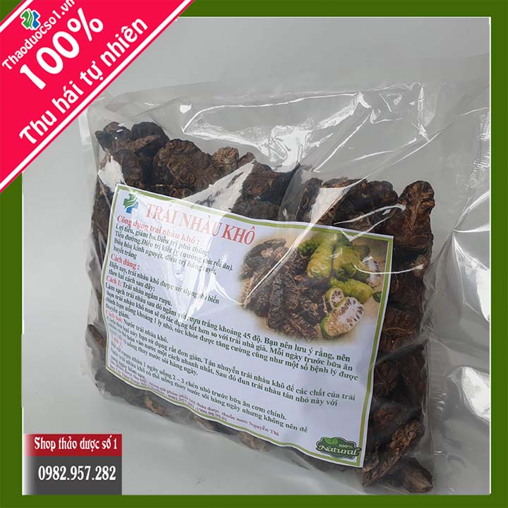 Xả- Trái nhàu khô Cao cấp - 1kg
