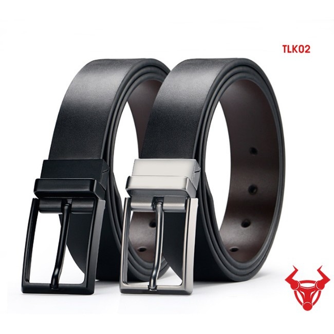 [HÀNG XỊN] THẮT LƯNG CK 2 MẶT TẶNG KÈM HỘP VÀ ĐỤC LỖ