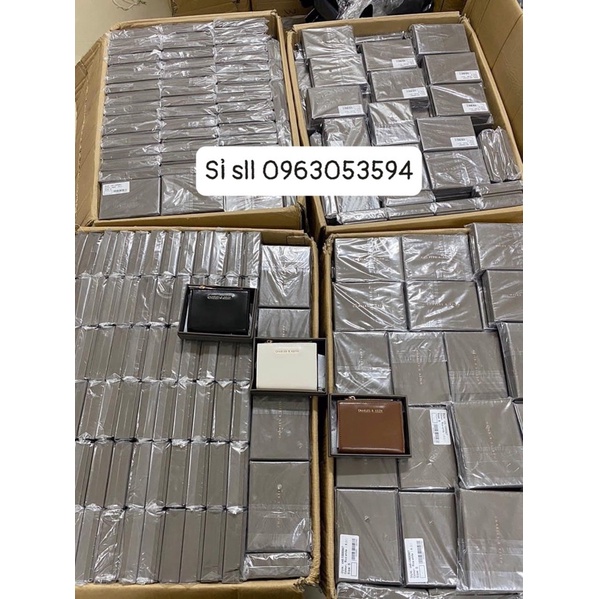 0907# Ví CNK trơn mini FullBox