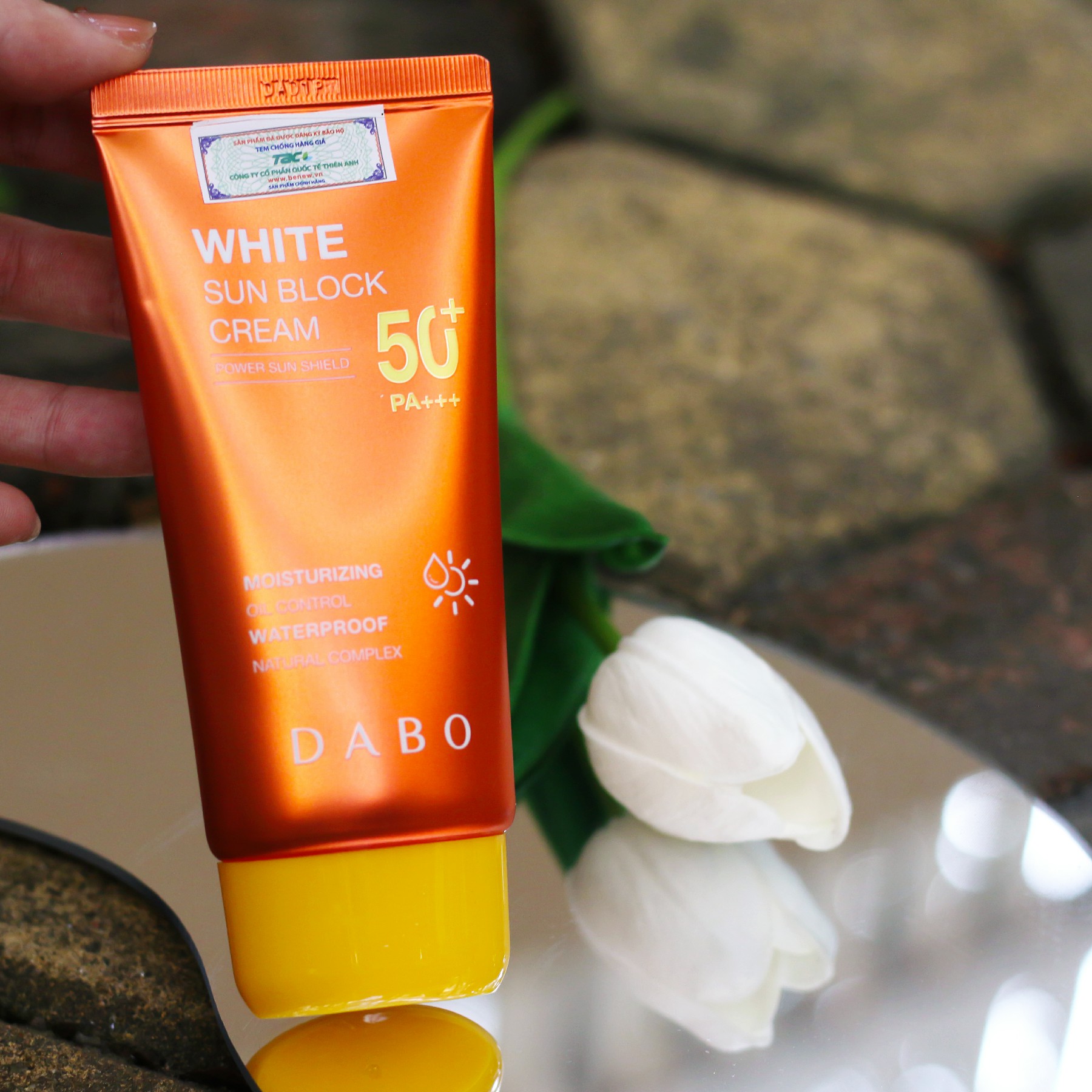 Kem Chống Nắng DABO Trắng Da White Sunblock Cream DABO 70ml
