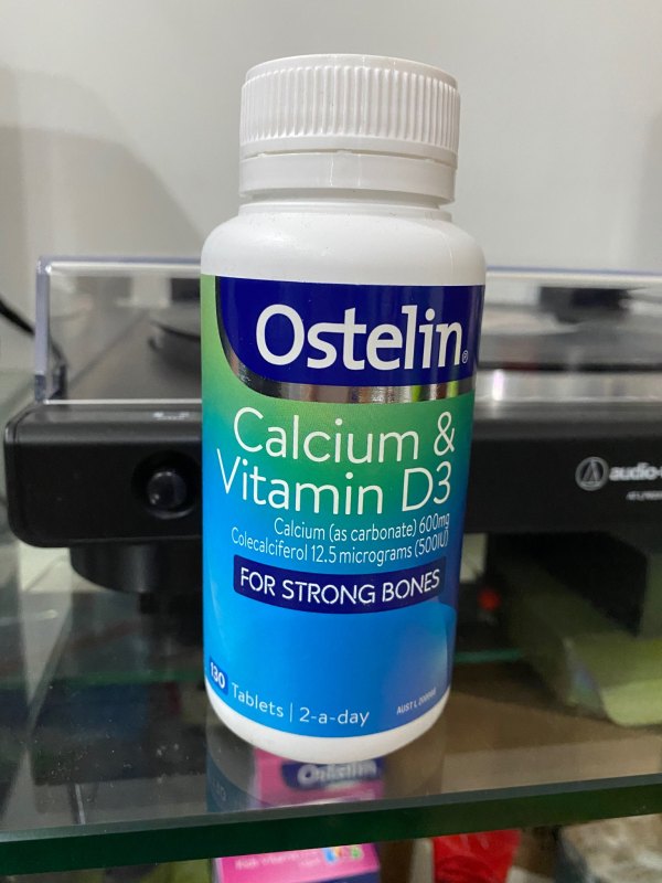 Ostelin Vitamin D & Calcium Của Úc - 130 viên - hàng xách tay Úc nhập khẩu