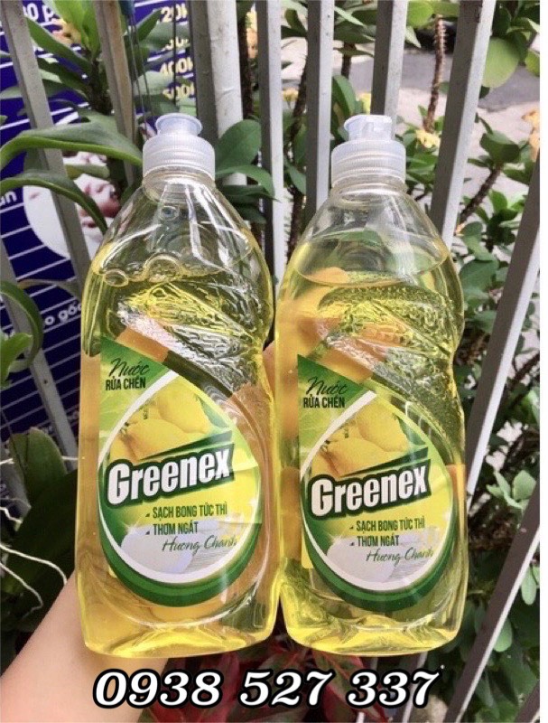 [ Xả hàng ] Nước rửa chén 400ml/chai greenex giá rẻ
