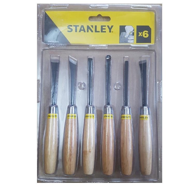 Bộ mũi đục gỗ 6 cây Stanley 16-120