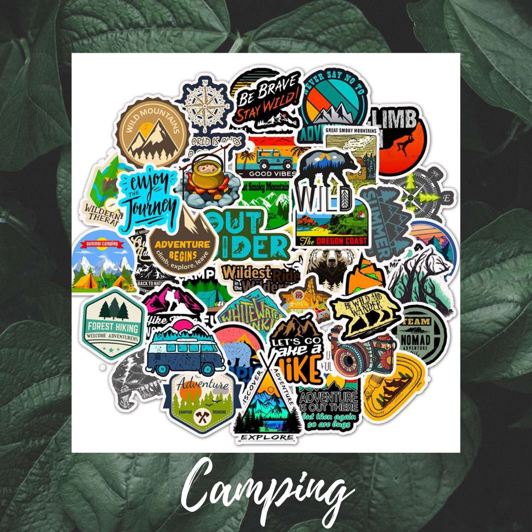 [HCM]Sticker hình dán phong cách đi phượt