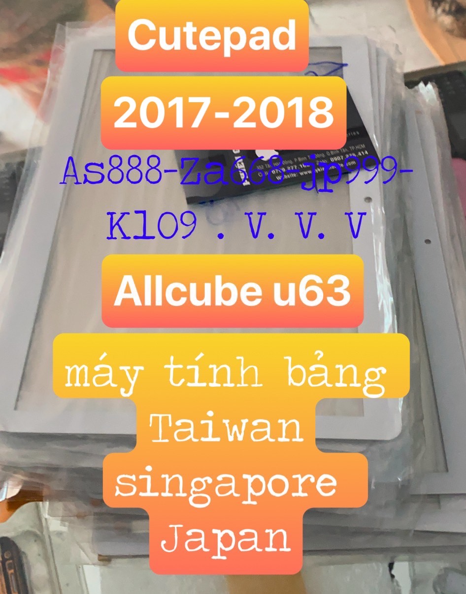 [HCM]Màn hình kính Cảm Ứng MTB Cutepad M9601 2017-2018
