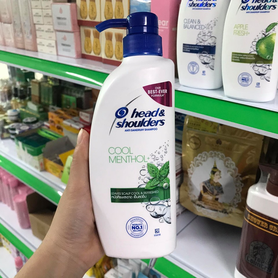[HCM]Dầu gội head and shoulder Thái Lan 450ml