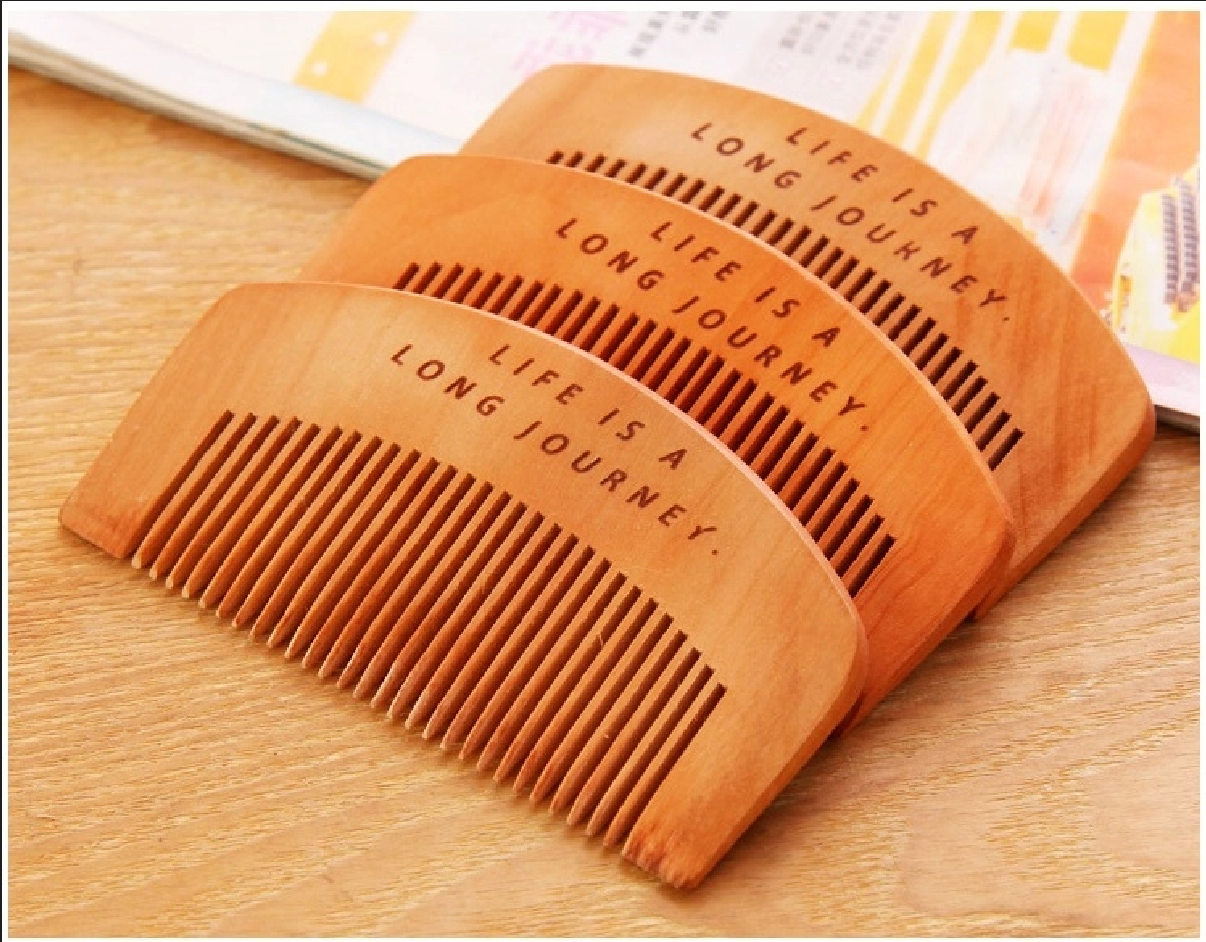 Lược gỗ chải đầu bỏ túi xách nhỏ gọn
