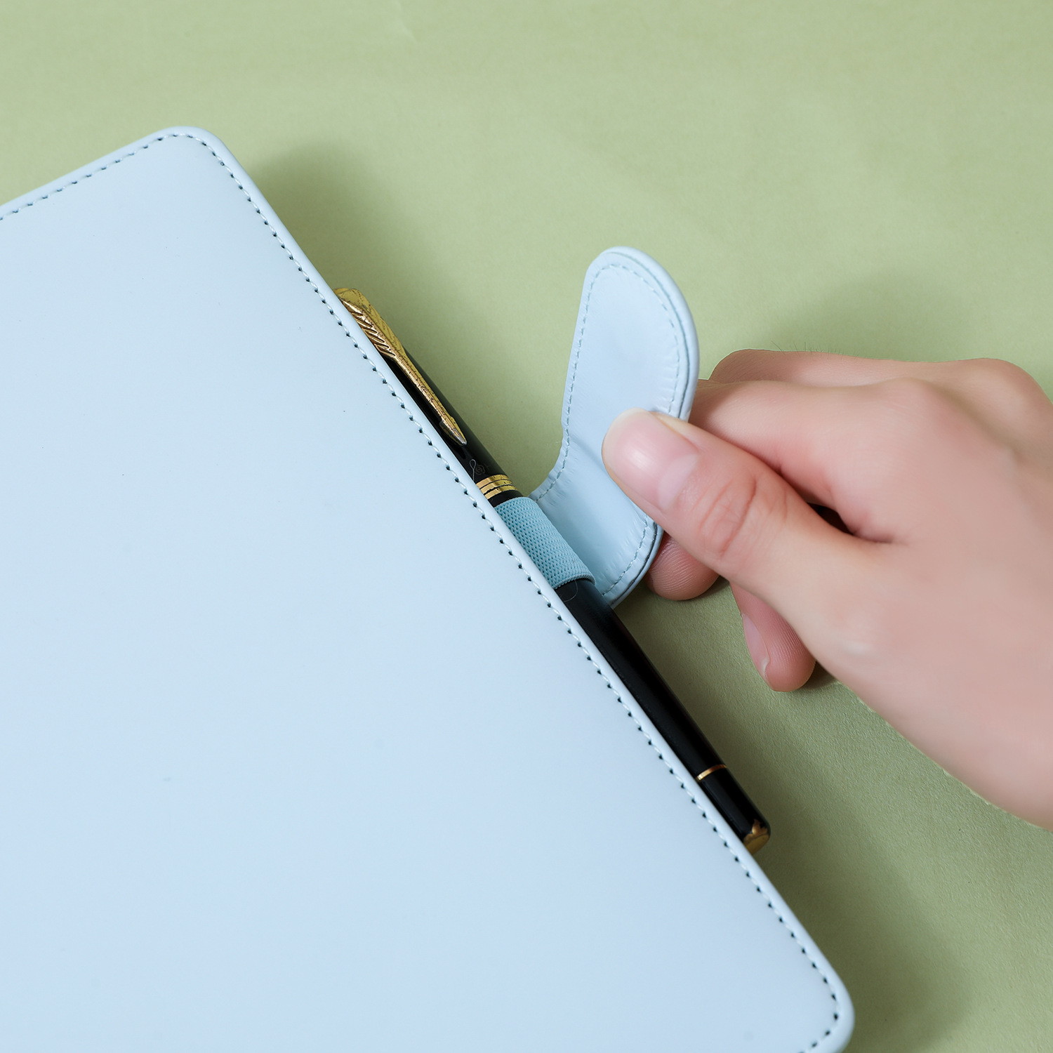 Sổ Planner da PU A6/A5 vuông màu Pastel