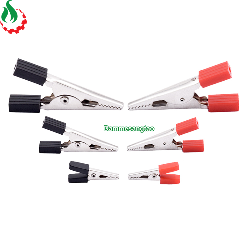Đầu kẹp cá sấu mini (Vuông)