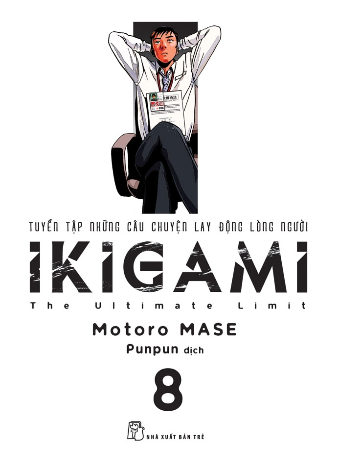 Fahasa - ikigami - tập 8 - tặng kèm bookmark