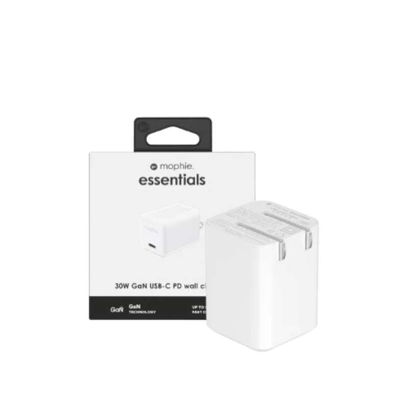 Sạc mophie Essentials PD 30W USB-C GaN - Chính hãng