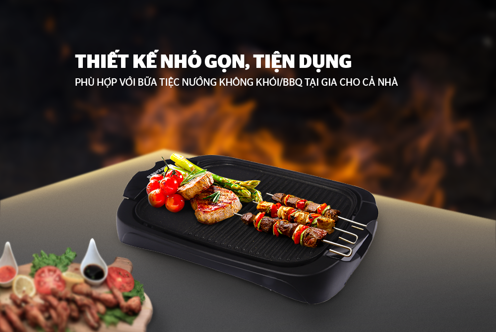 Bếp nướng điện SUNHOUSE SHD4602