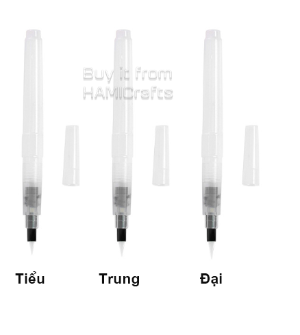 Cọ nước ( Waterbrush ) thân dài Giorgione