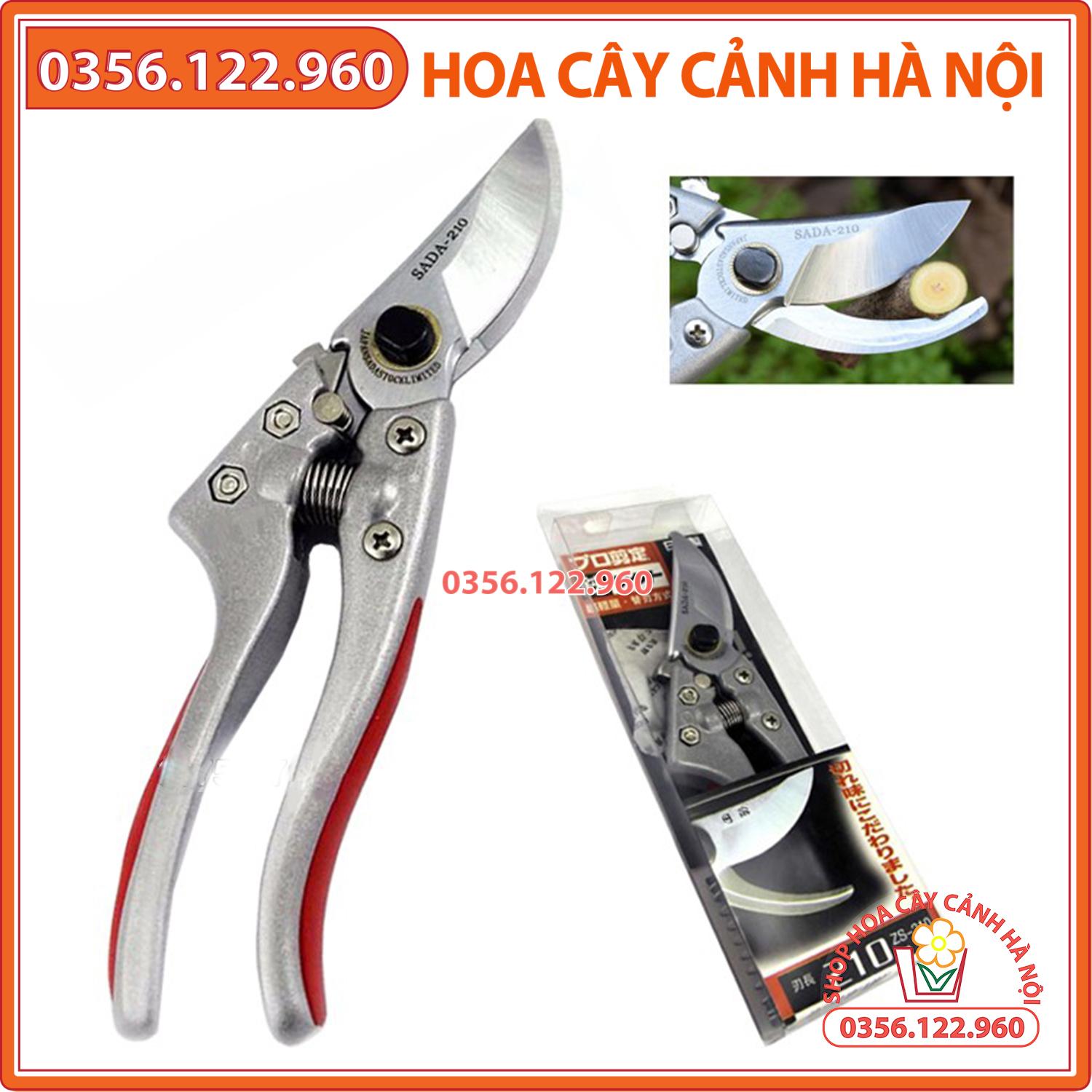 Kéo cắt cành cây sắc vĩnh viễn SADA 210mm Nhật Bản