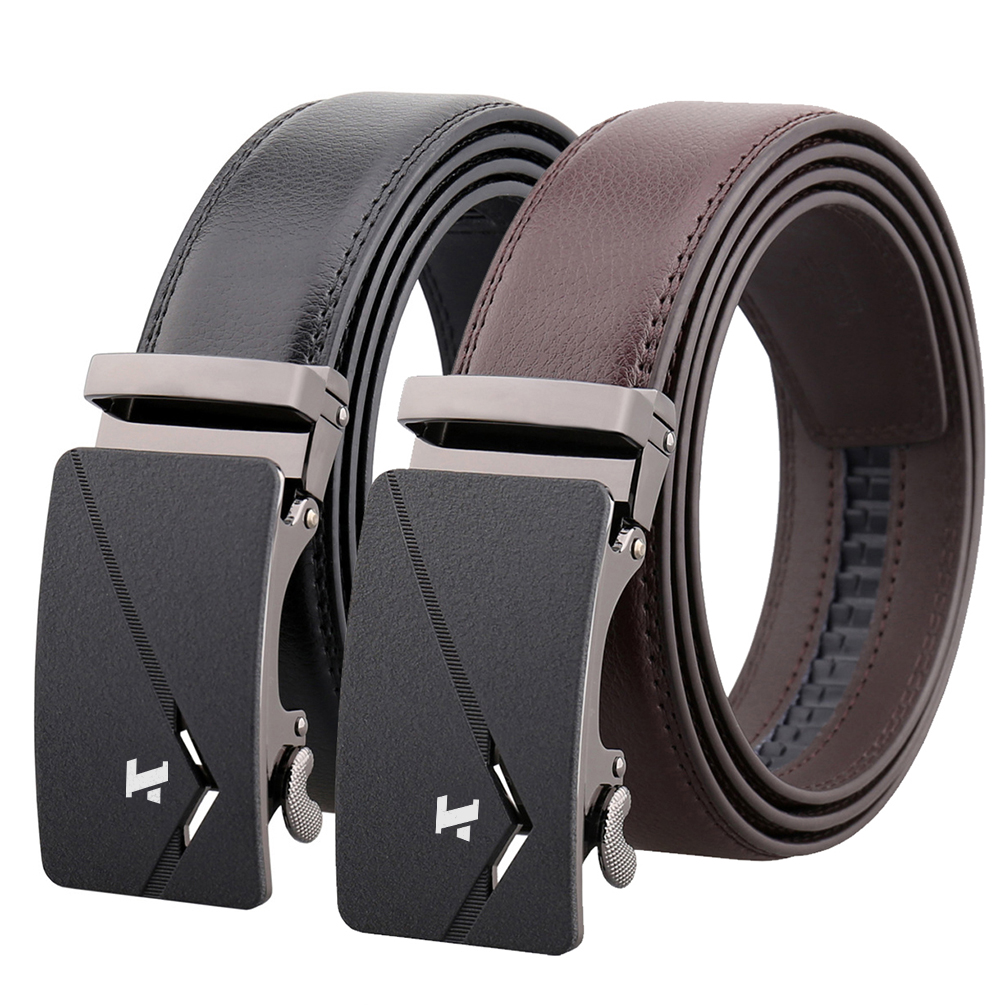 Thắt lưng nam da thật AT Leather - P134 (Đen, Nâu)