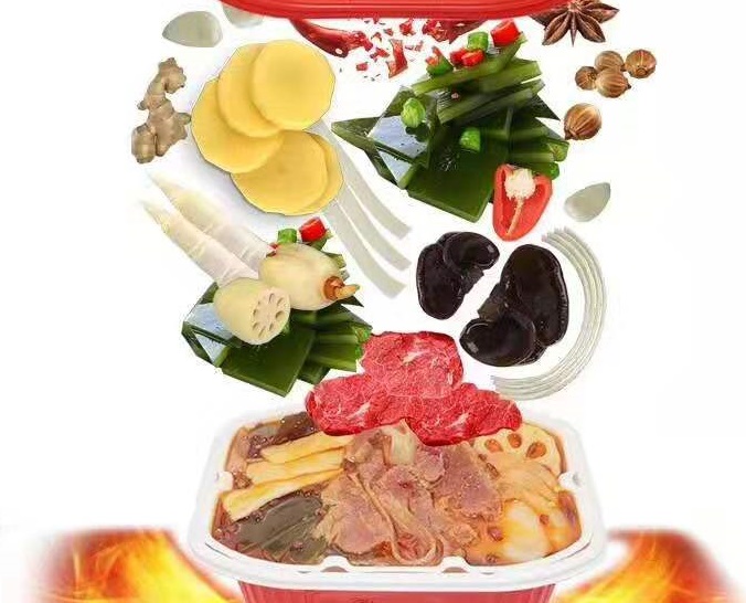 Lẩu tự sôi - Lẩu lười - Sốt cà không cay