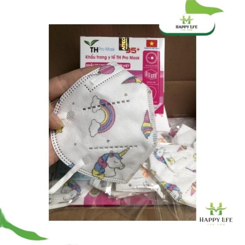 Th pro mask mix color 5 layers advanced N95 baby mask breathing valve mask -happy home 4U