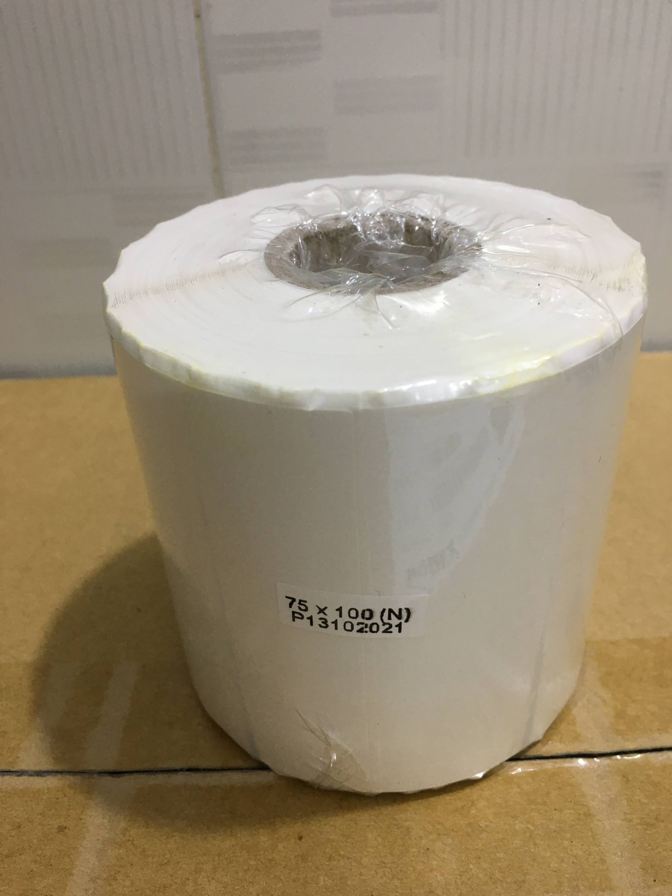 4 Cuộn tem nhiệt 75x100 in nhãn, in vận đơn