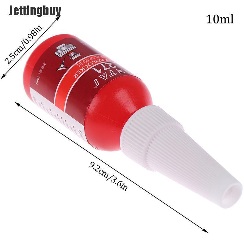 Jettingbuy 1 Pcs 271 10g High Strength Threadlocker Anaerobic Adhesive Glue Thread Locker