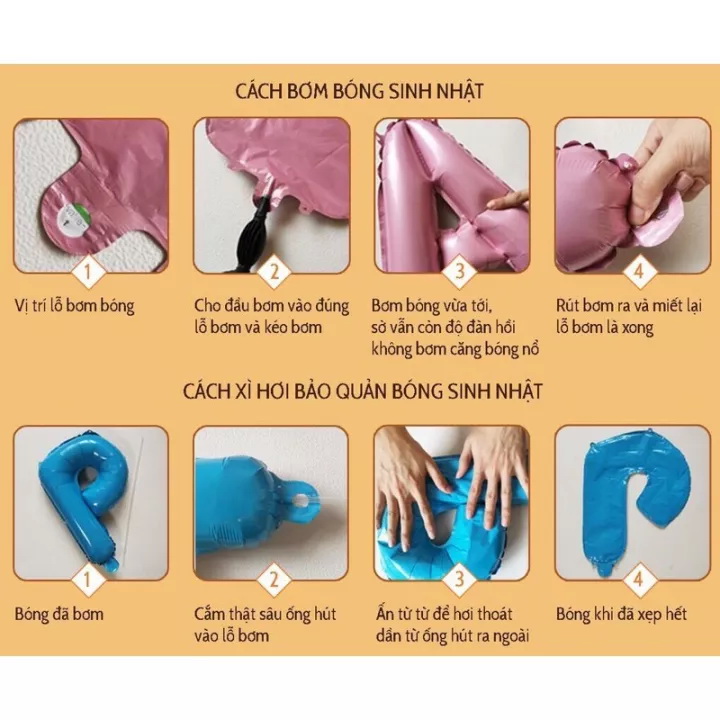 Set bóng bay trang trí sinh nhật phi hành gia cho bé trai