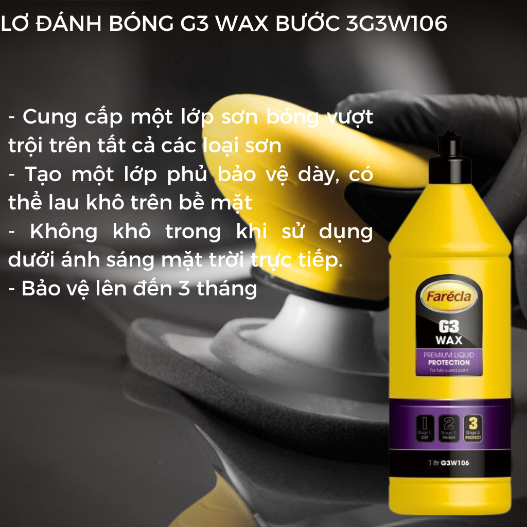 Sáp đánh bóng Epoxy Resin Farecla mini 80g