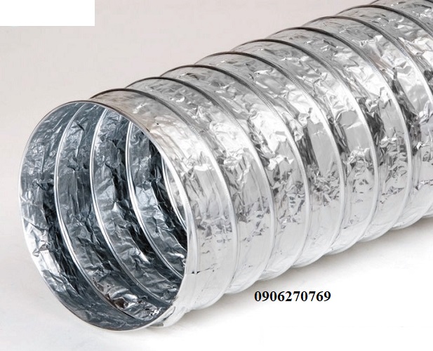 Ống bạc thông gió mềm - dẫn khí thông hơi (dài 8mét)