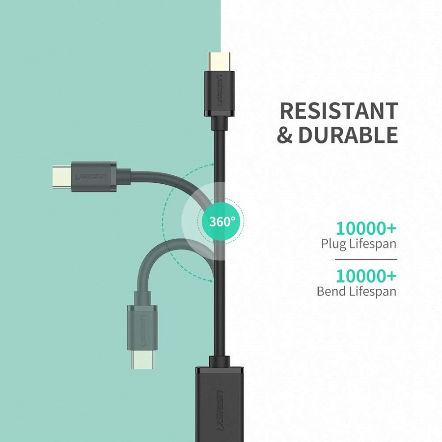 Cáp OTG USB TYPE C USB 3.0 Ugreen 30701
