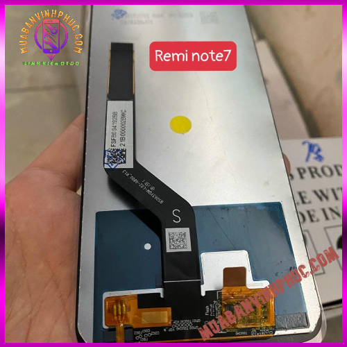 Màn hình xiaomi redmi note 7 / redmi note 7 pro nguyên bộ (màu đen) - mbvp.com