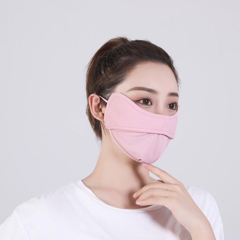 Khẩu trang chống nắng, khẩu trang chống tia uv vải thun thoáng mát kháng khuẩn chống bụi mịn lestore